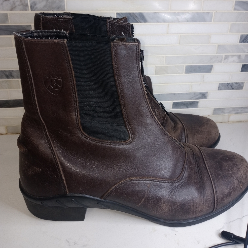 Ariat Kendall Heritage IV 4LR Technology Paddock Zip Waterproof Women's Boot 11B